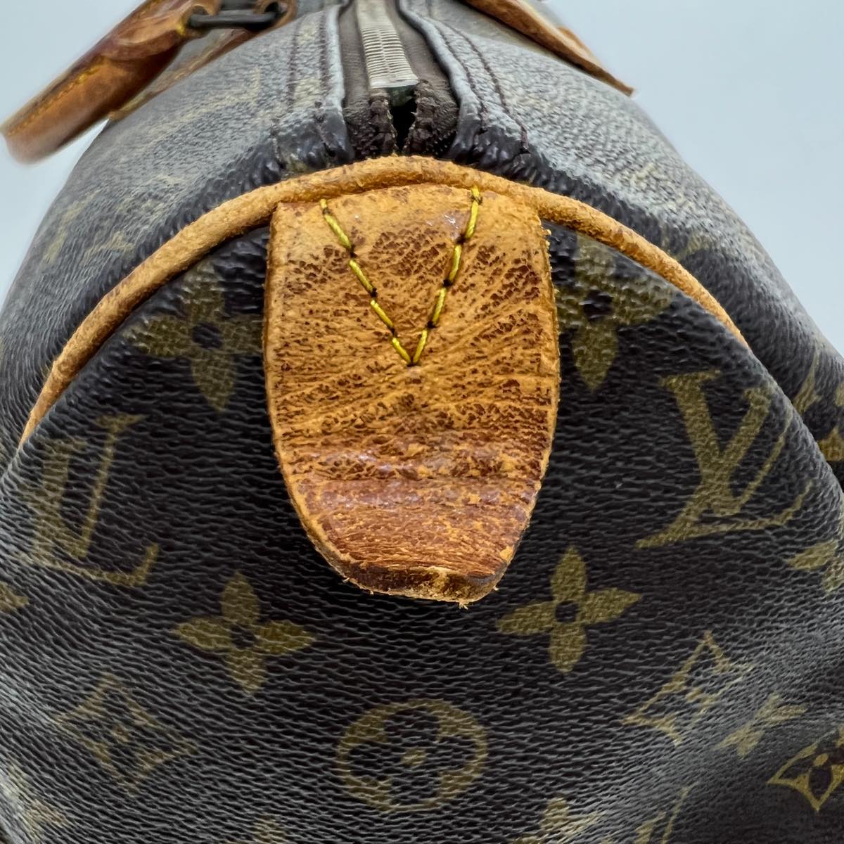 LOUIS VUITTON Monogram Speedy 40 Hand Bag M41522 LV Auth hs1446