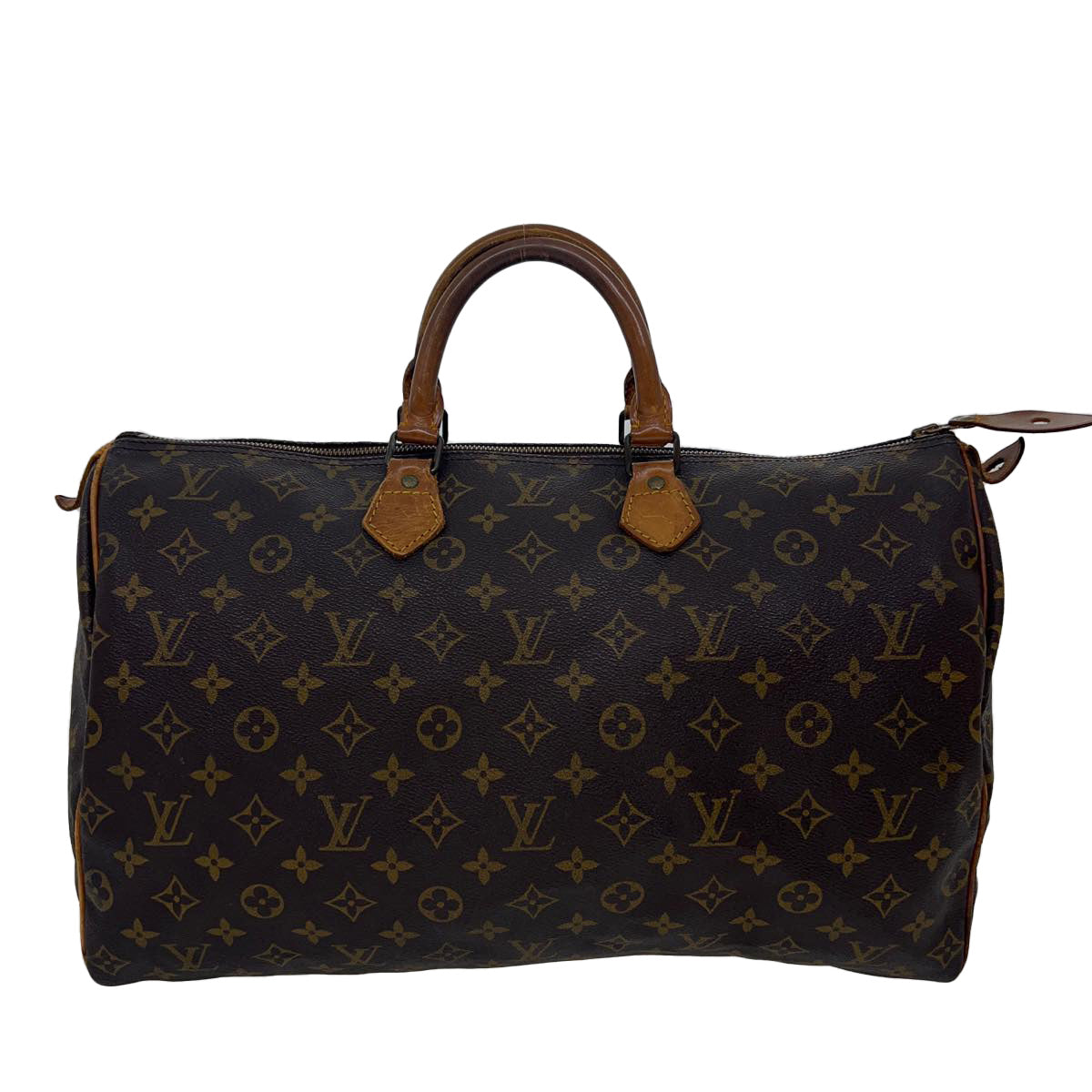 LOUIS VUITTON Monogram Speedy 40 Hand Bag M41522 LV Auth hs1446