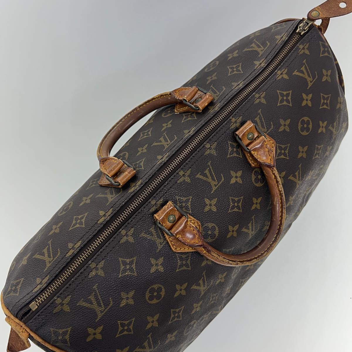 LOUIS VUITTON Monogram Speedy 40 Hand Bag M41522 LV Auth hs1446