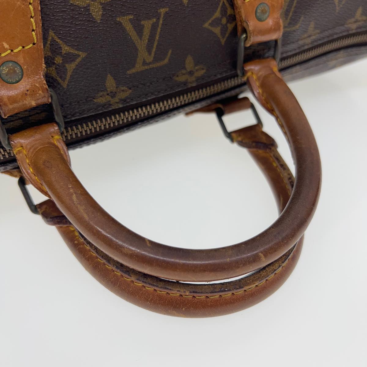 LOUIS VUITTON Monogram Speedy 40 Hand Bag M41522 LV Auth hs1446