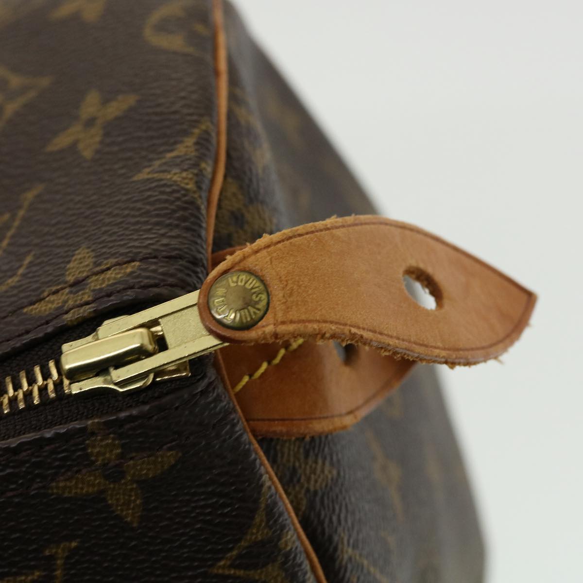 LOUIS VUITTON Monogram Speedy 40 Hand Bag M41522 LV Auth hs1448