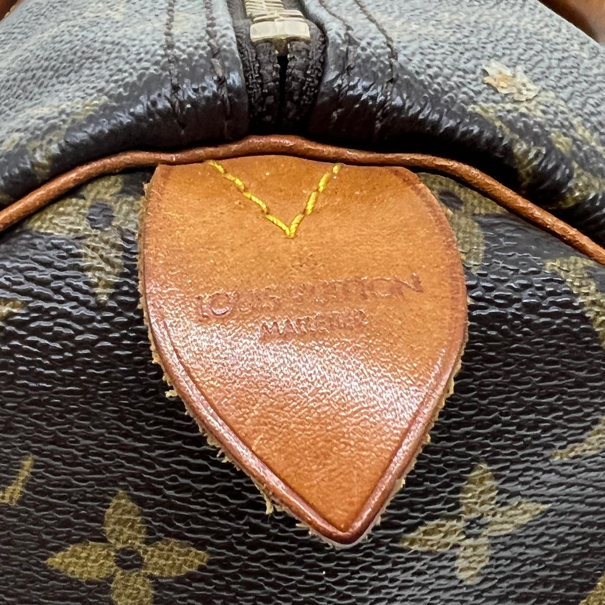 LOUIS VUITTON Monogram Speedy 40 Hand Bag M41522 LV Auth hs1449