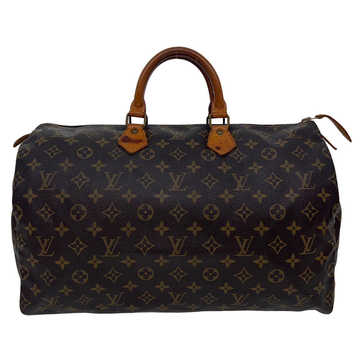 LOUIS VUITTON Monogram Speedy 40 Hand Bag M41522 LV Auth hs1449