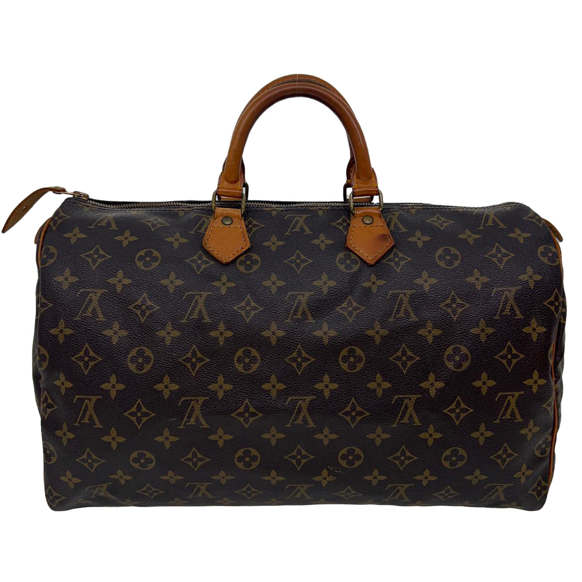 LOUIS VUITTON Monogram Speedy 40 Hand Bag M41522 LV Auth hs1449