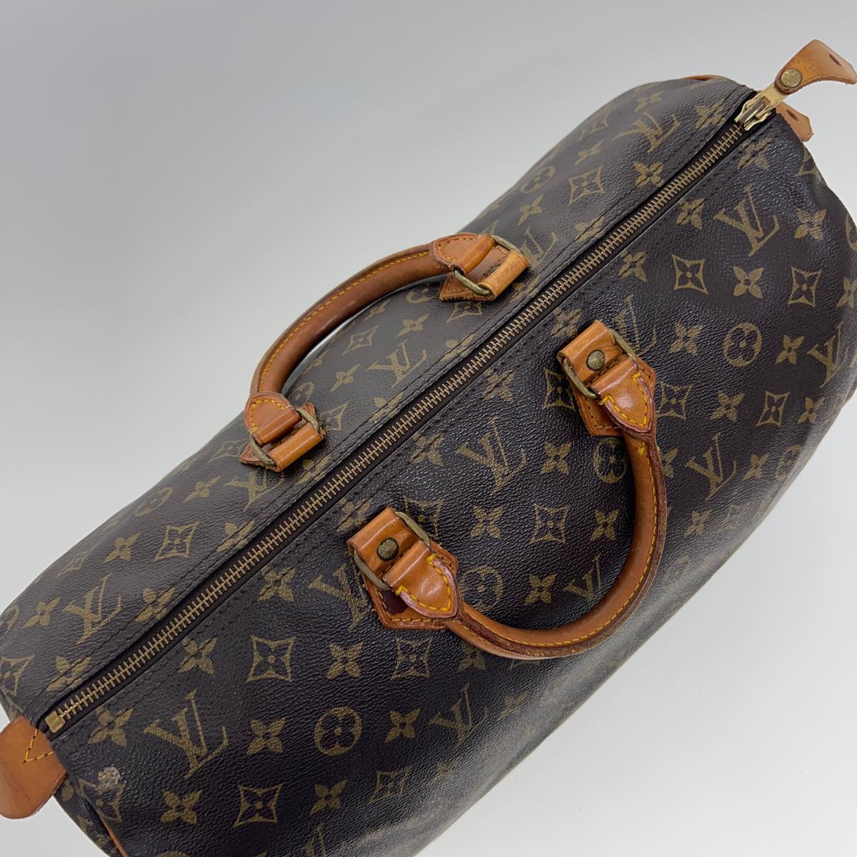 LOUIS VUITTON Monogram Speedy 40 Hand Bag M41522 LV Auth hs1449