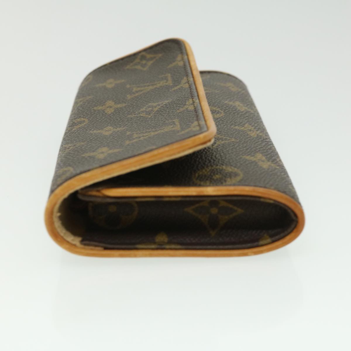 LOUIS VUITTON Monogram Pochette Twin PM Shoulder Bag M51854 LV Auth hs1456