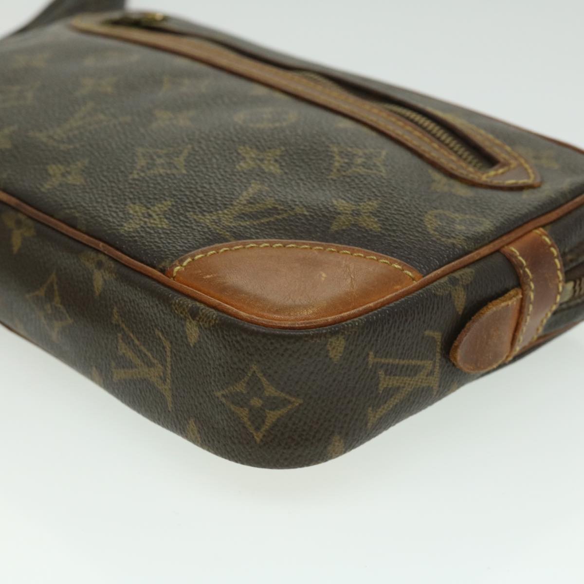 LOUIS VUITTON Monogram Marly Dragonne GM Clutch Bag M51825 LV Auth hs1458