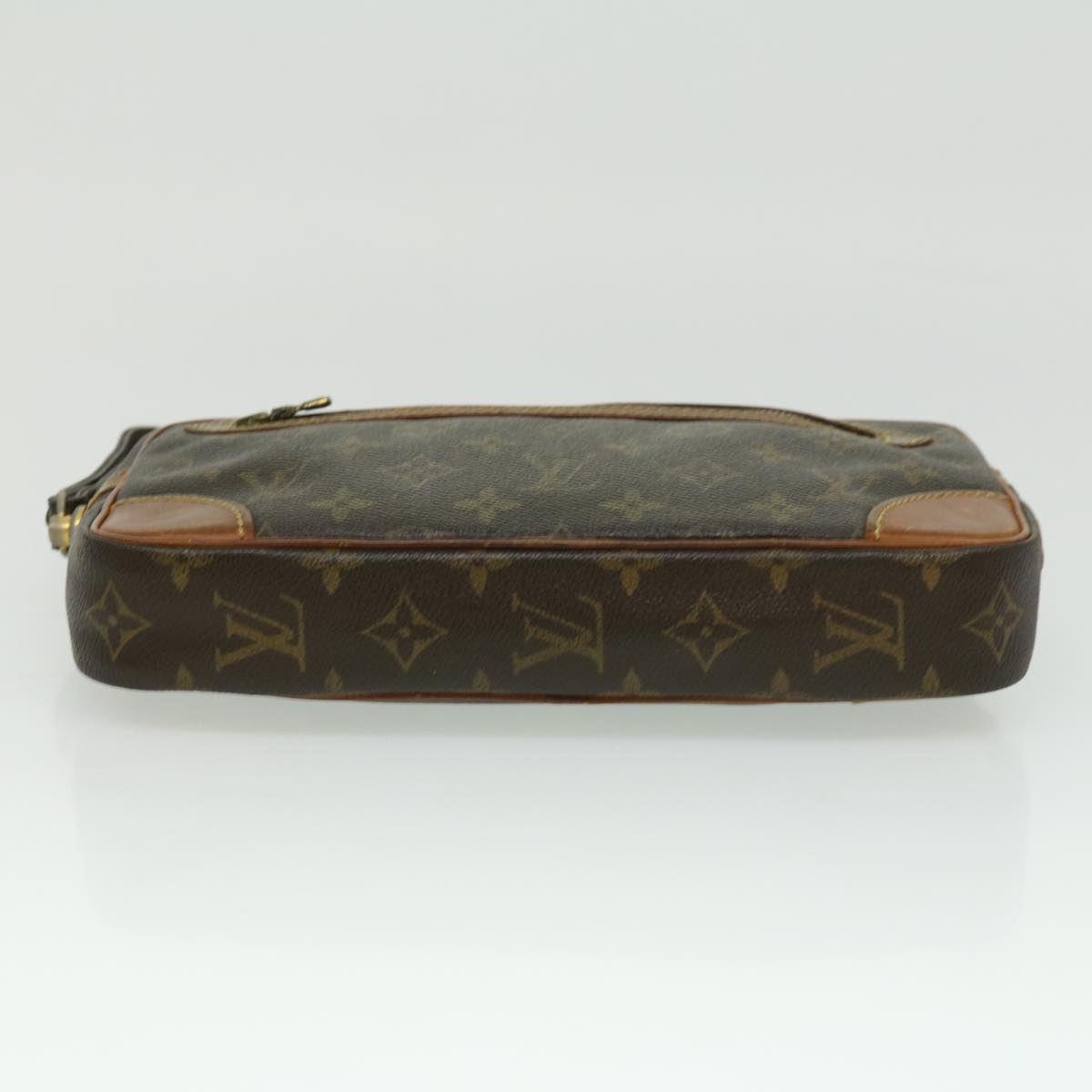 LOUIS VUITTON Monogram Marly Dragonne GM Clutch Bag M51825 LV Auth hs1458