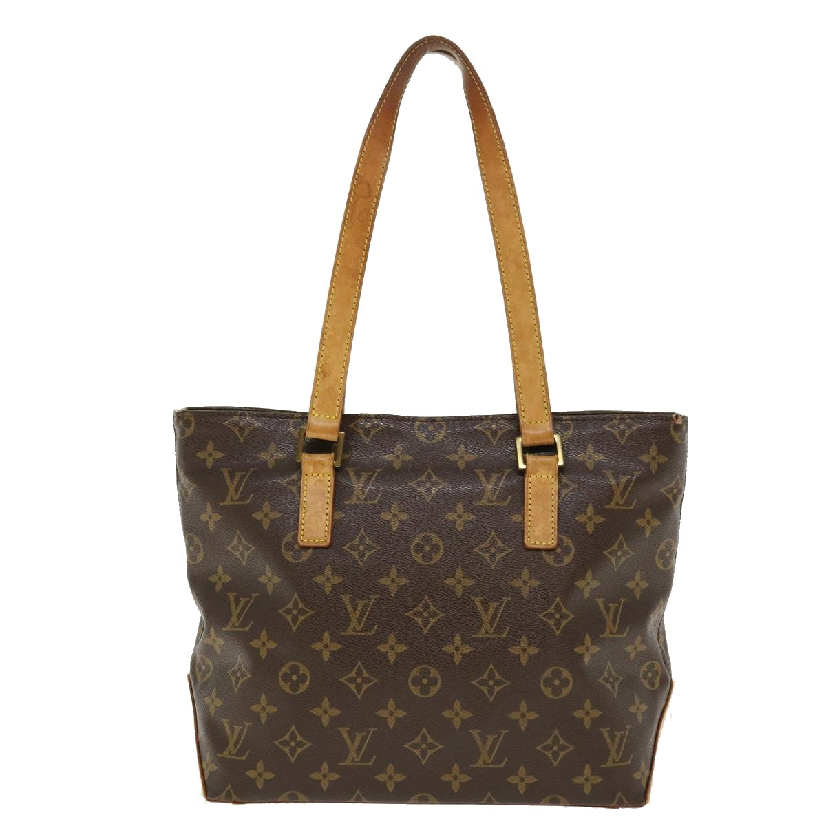 LOUIS VUITTON Monogram Cabas Piano Tote Bag M51148 LV Auth hs1513 - 0