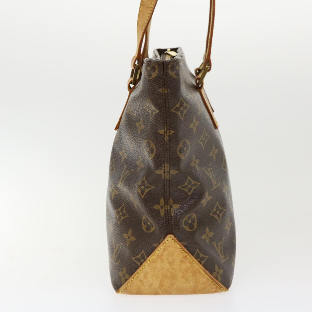 LOUIS VUITTON Monogram Cabas Piano Tote Bag M51148 LV Auth hs1513