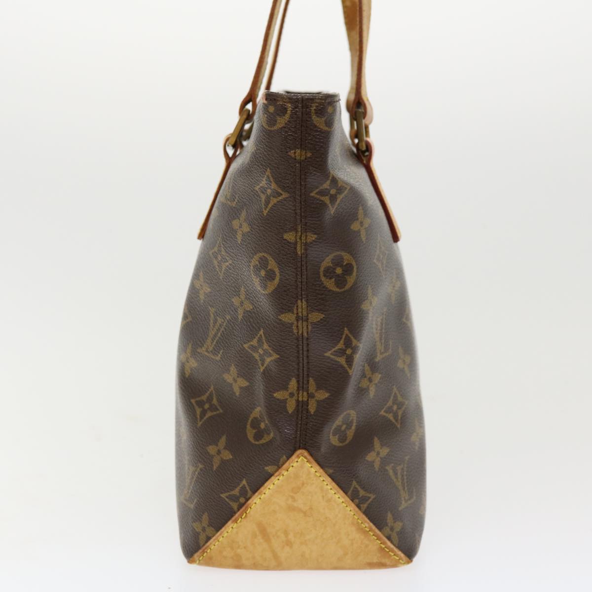 LOUIS VUITTON Monogram Cabas Piano Tote Bag M51148 LV Auth hs1513