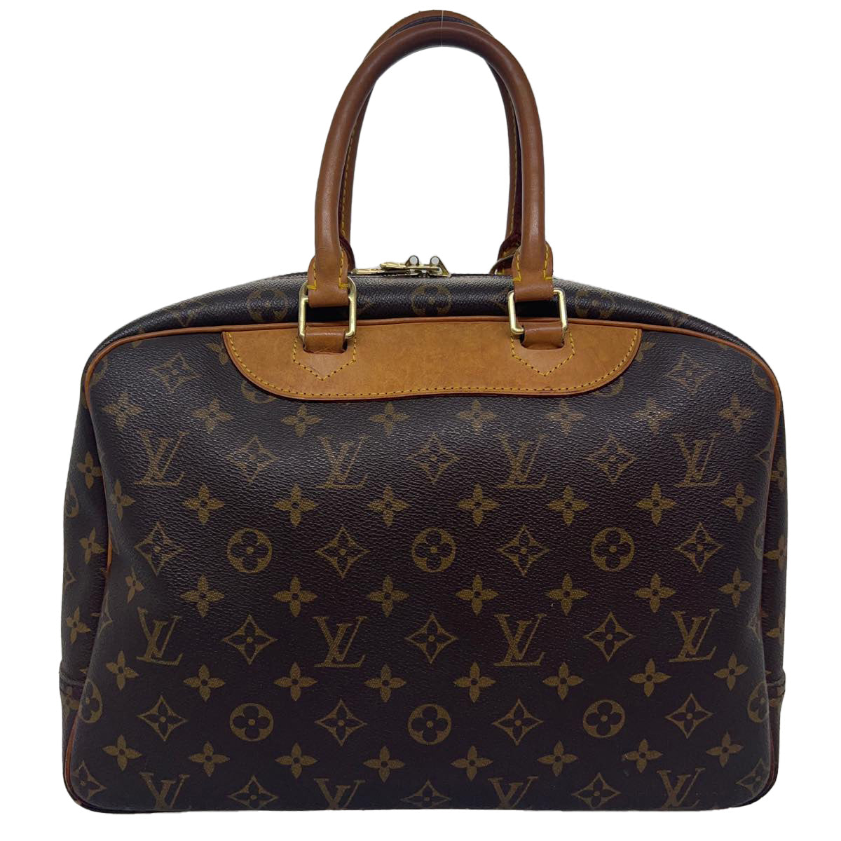 LOUIS VUITTON Monogram Deauville Hand Bag M47270 LV Auth hs1545 - 0