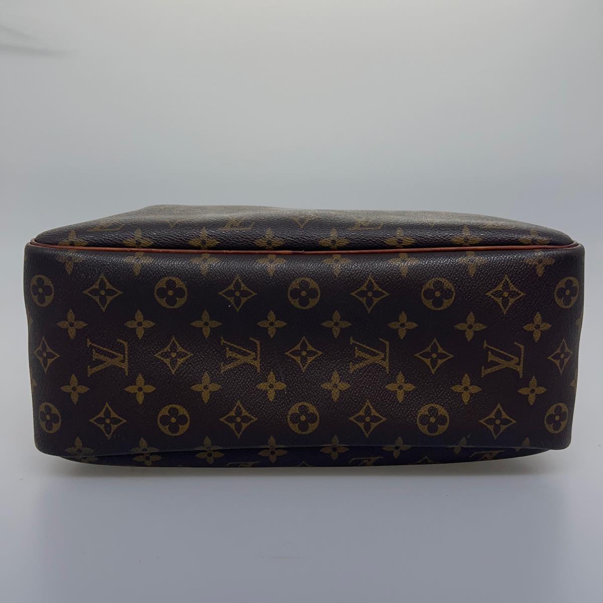 LOUIS VUITTON Monogram Deauville Hand Bag M47270 LV Auth hs1545