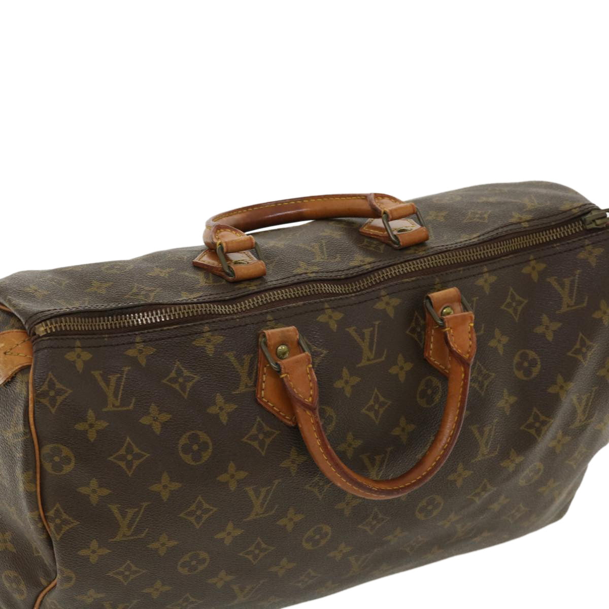 LOUIS VUITTON Monogram Speedy 40 Hand Bag Vintage M41522 LV Auth hs1556