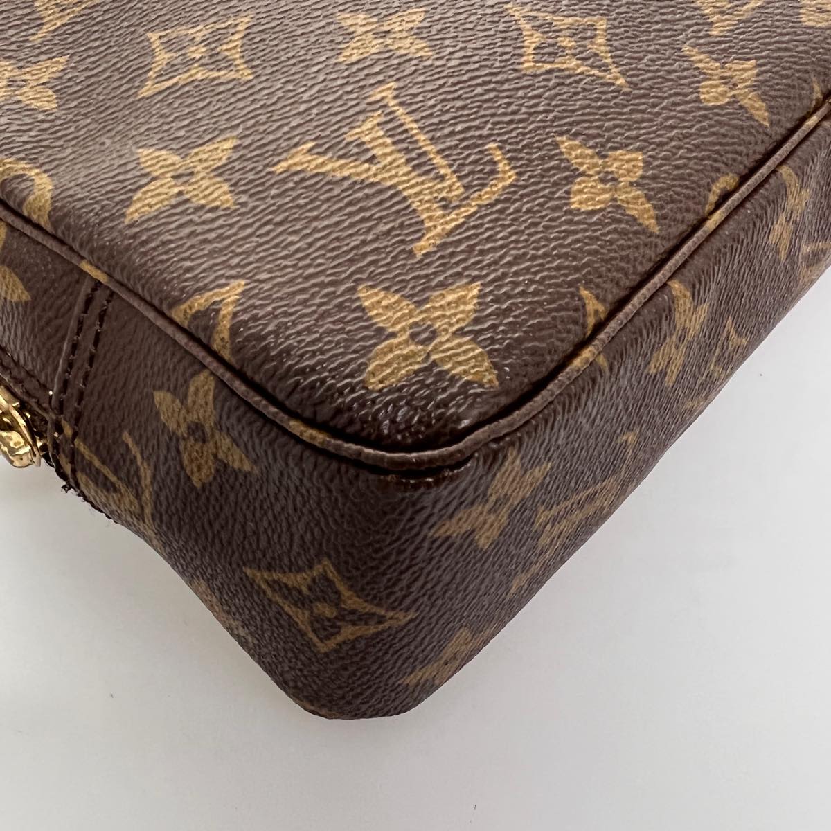 LOUIS VUITTON Monogram Trousse Toilette 23 Clutch Bag M47524 LV Auth hs1577