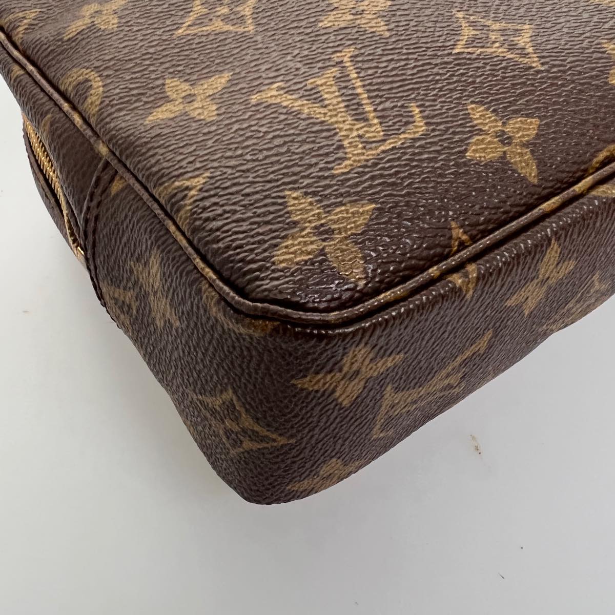 LOUIS VUITTON Monogram Trousse Toilette 23 Clutch Bag M47524 LV Auth hs1577