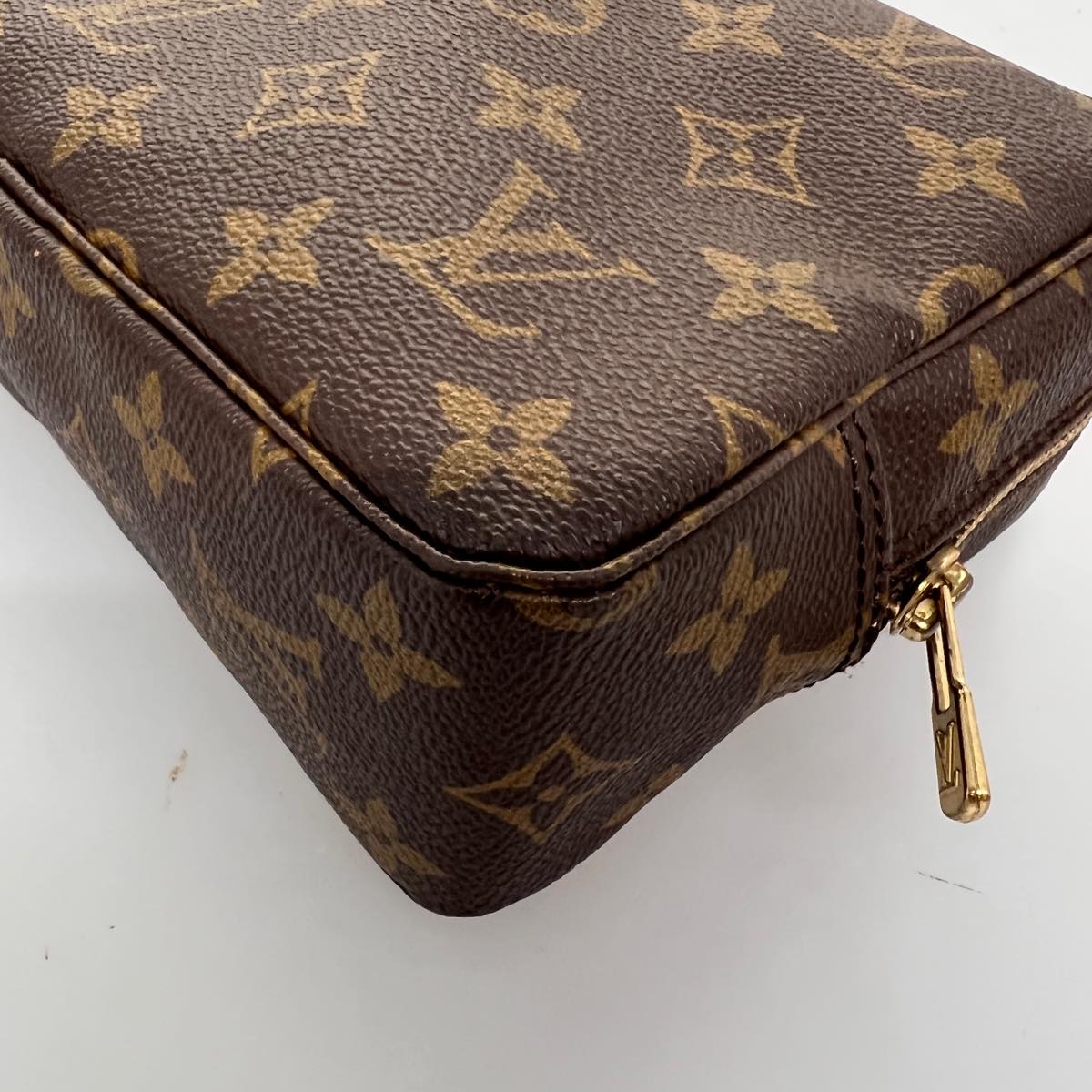 LOUIS VUITTON Monogram Trousse Toilette 23 Clutch Bag M47524 LV Auth hs1577