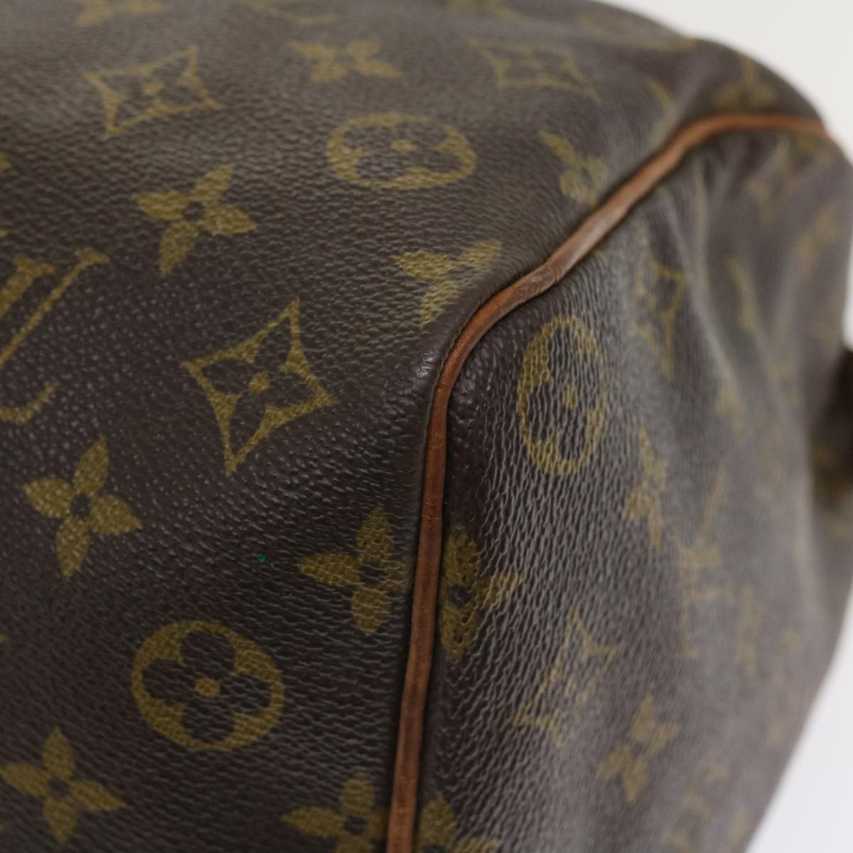 LOUIS VUITTON Monogram Speedy 35 Hand Bag M41524 LV Auth hs1639