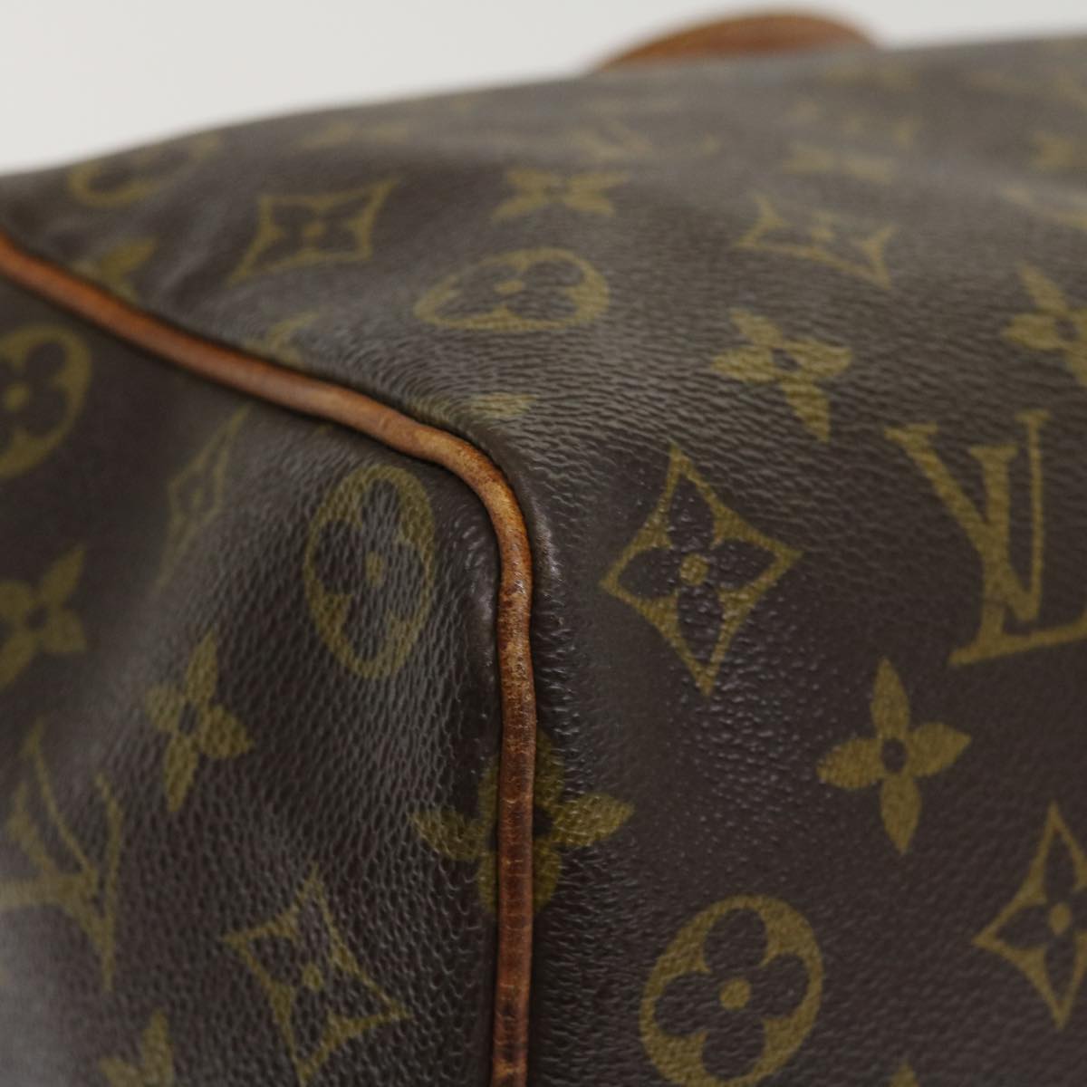 LOUIS VUITTON Monogram Speedy 35 Hand Bag M41524 LV Auth hs1639