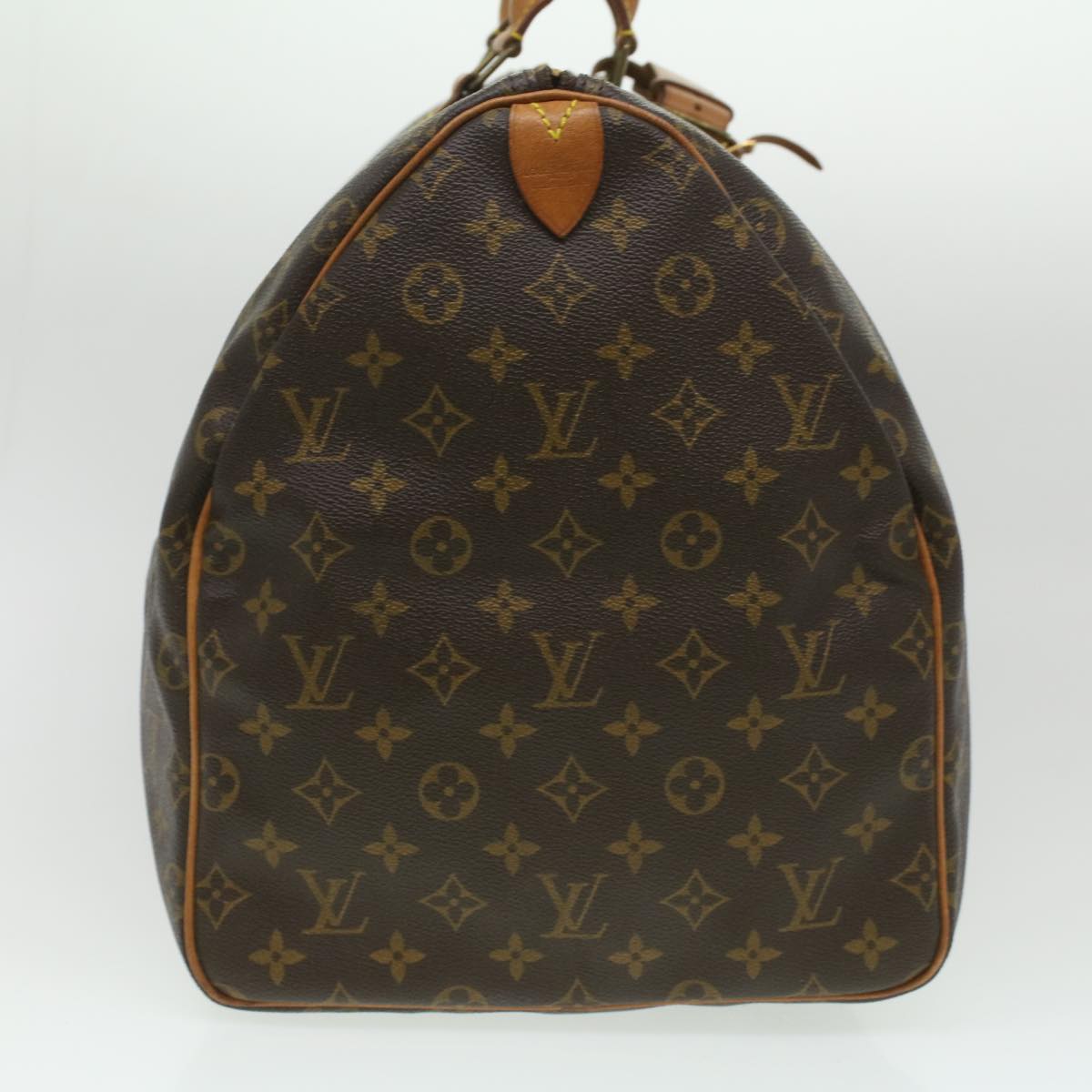 LOUIS VUITTON Monogram Keepall 55 Boston Bag M41424 LV Auth hs1662