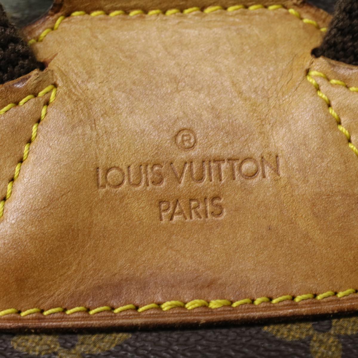 LOUIS VUITTON Monogram Montsouris GM Backpack M51135 LV Auth hs1664