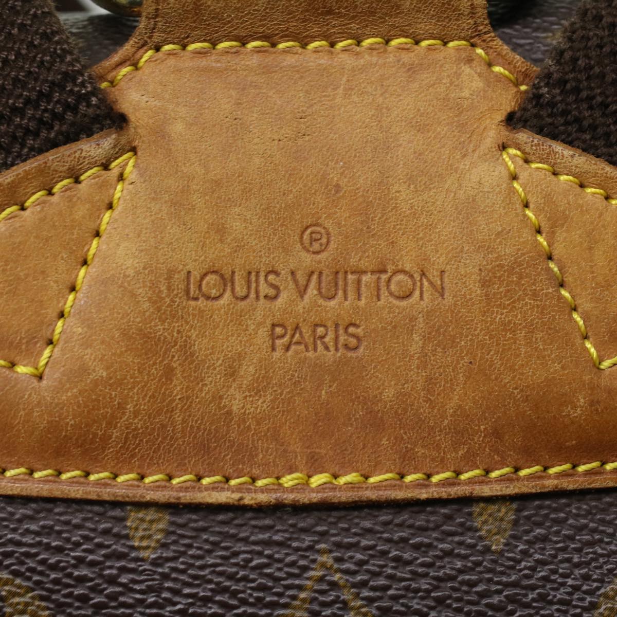 LOUIS VUITTON Monogram Montsouris GM Backpack M51135 LV Auth hs1667