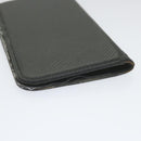 LOUIS VUITTON Epi iPhone Case Black M64469 LV Auth hs1678-3