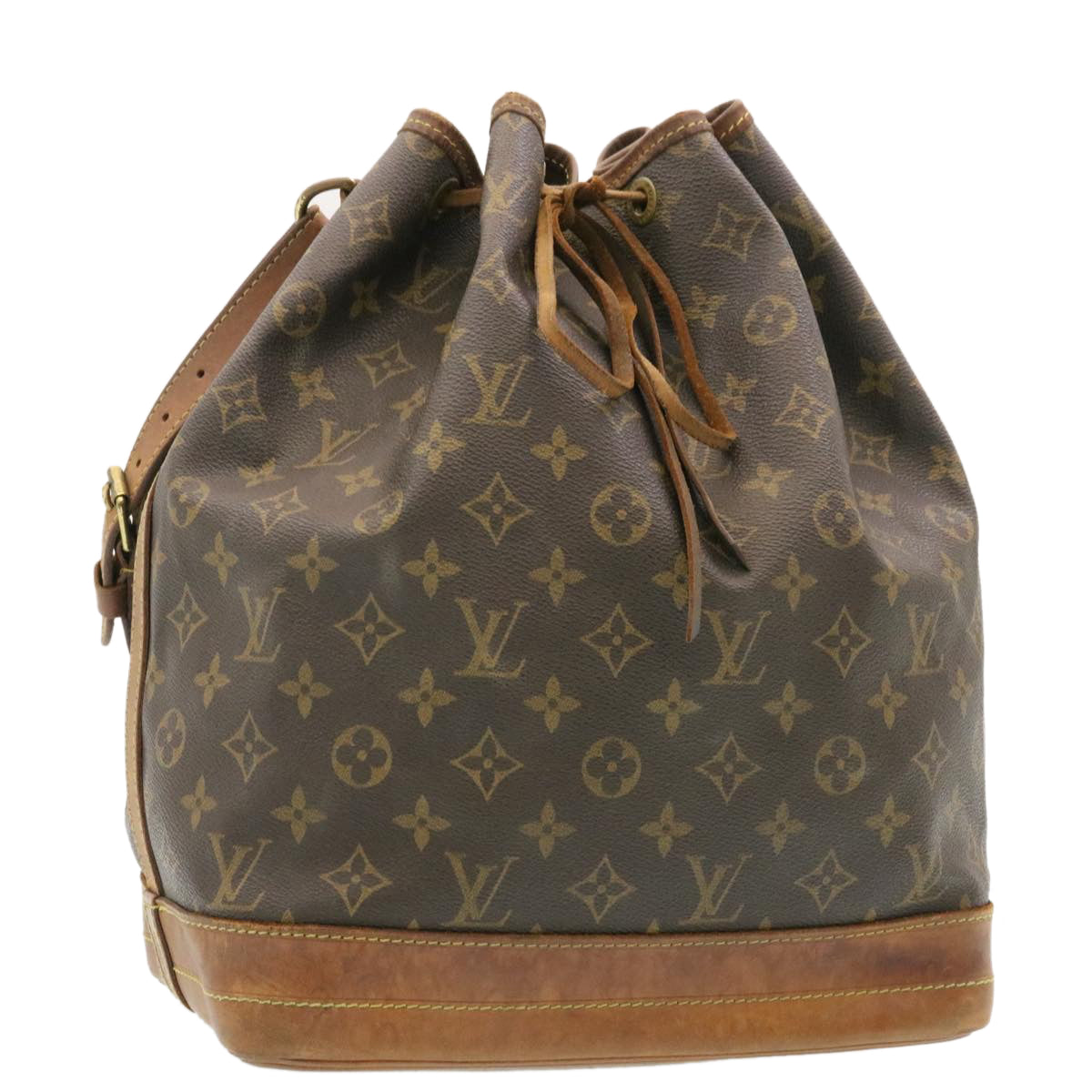 LOUIS VUITTON Monogram Noe Shoulder Bag M42224 LV Auth hs188