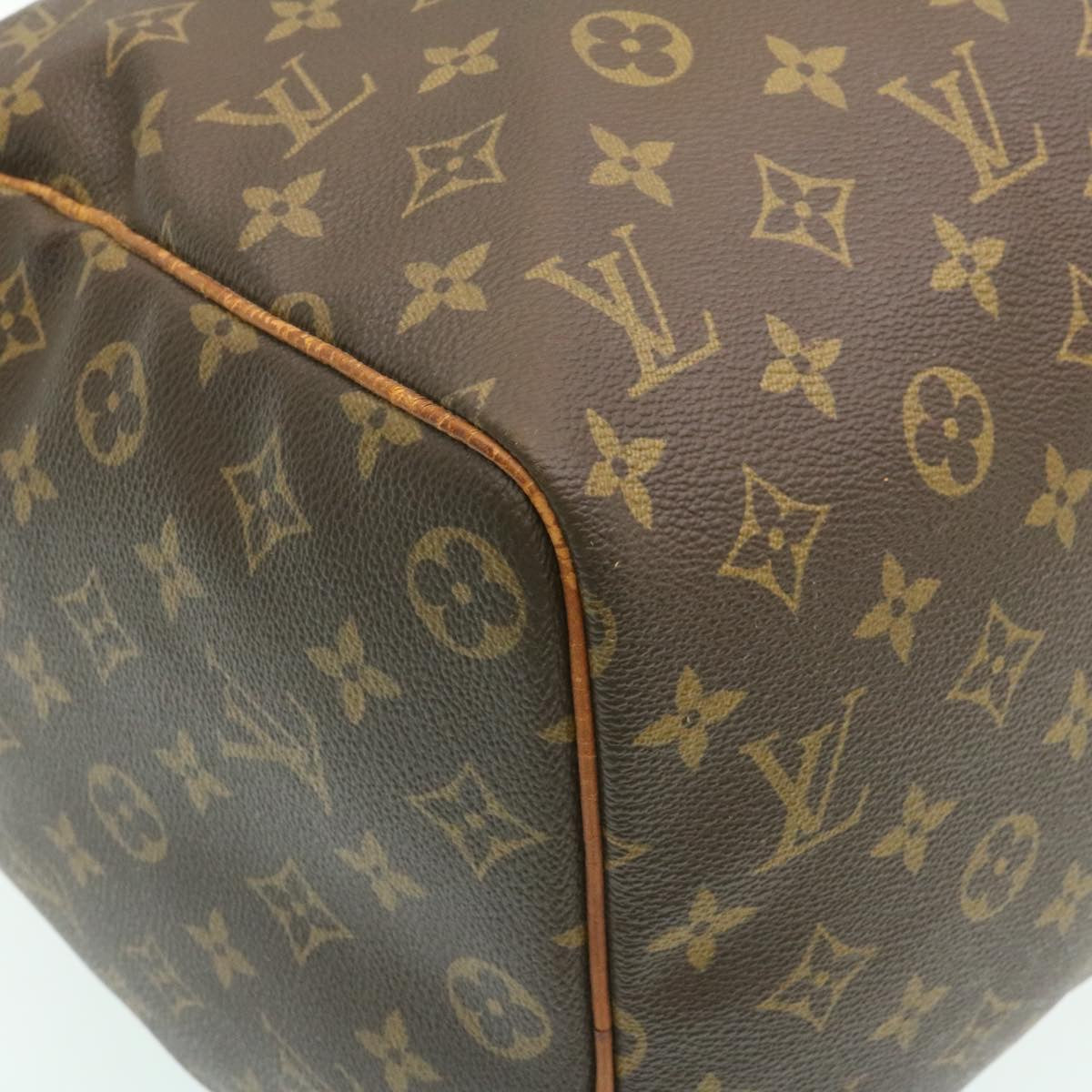 LOUIS VUITTON Monogram Keepall 45 Boston Bag M41428 LV Auth hs232