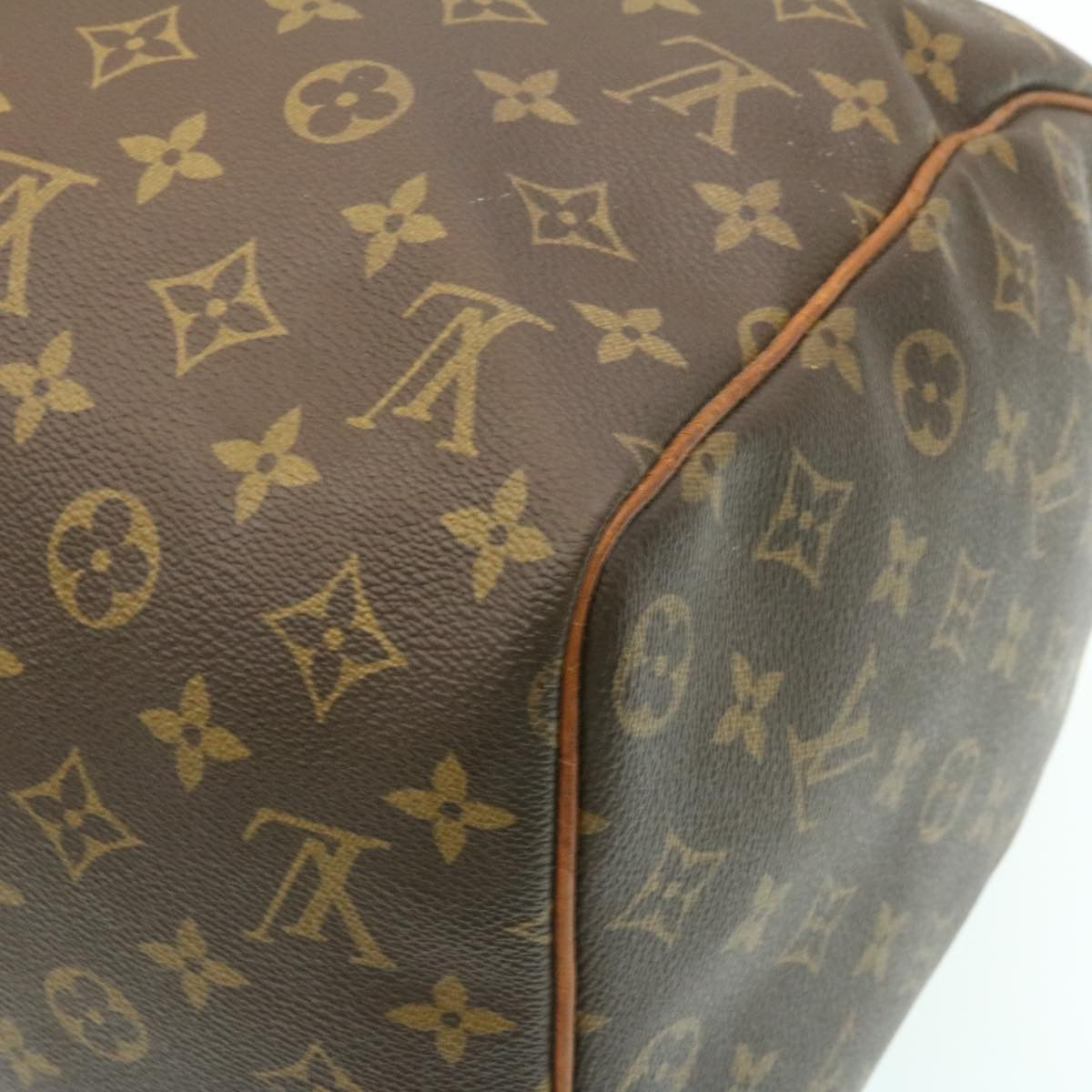 LOUIS VUITTON Monogram Keepall 45 Boston Bag M41428 LV Auth hs232