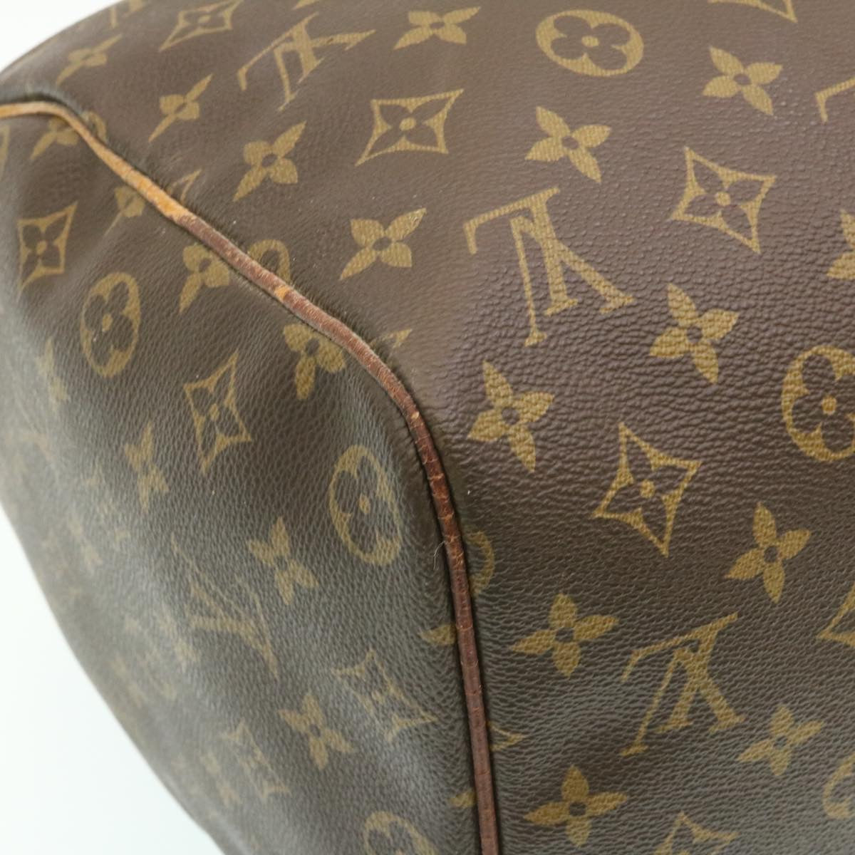 LOUIS VUITTON Monogram Keepall 45 Boston Bag M41428 LV Auth hs232