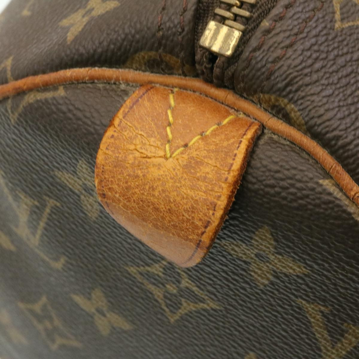 LOUIS VUITTON Monogram Keepall 45 Boston Bag M41428 LV Auth hs232