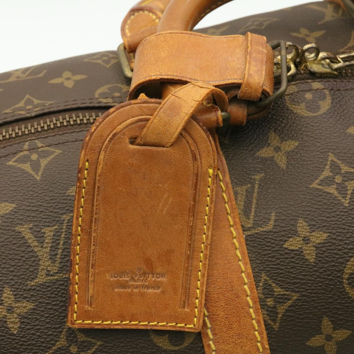 LOUIS VUITTON Monogram Keepall 45 Boston Bag M41428 LV Auth hs232