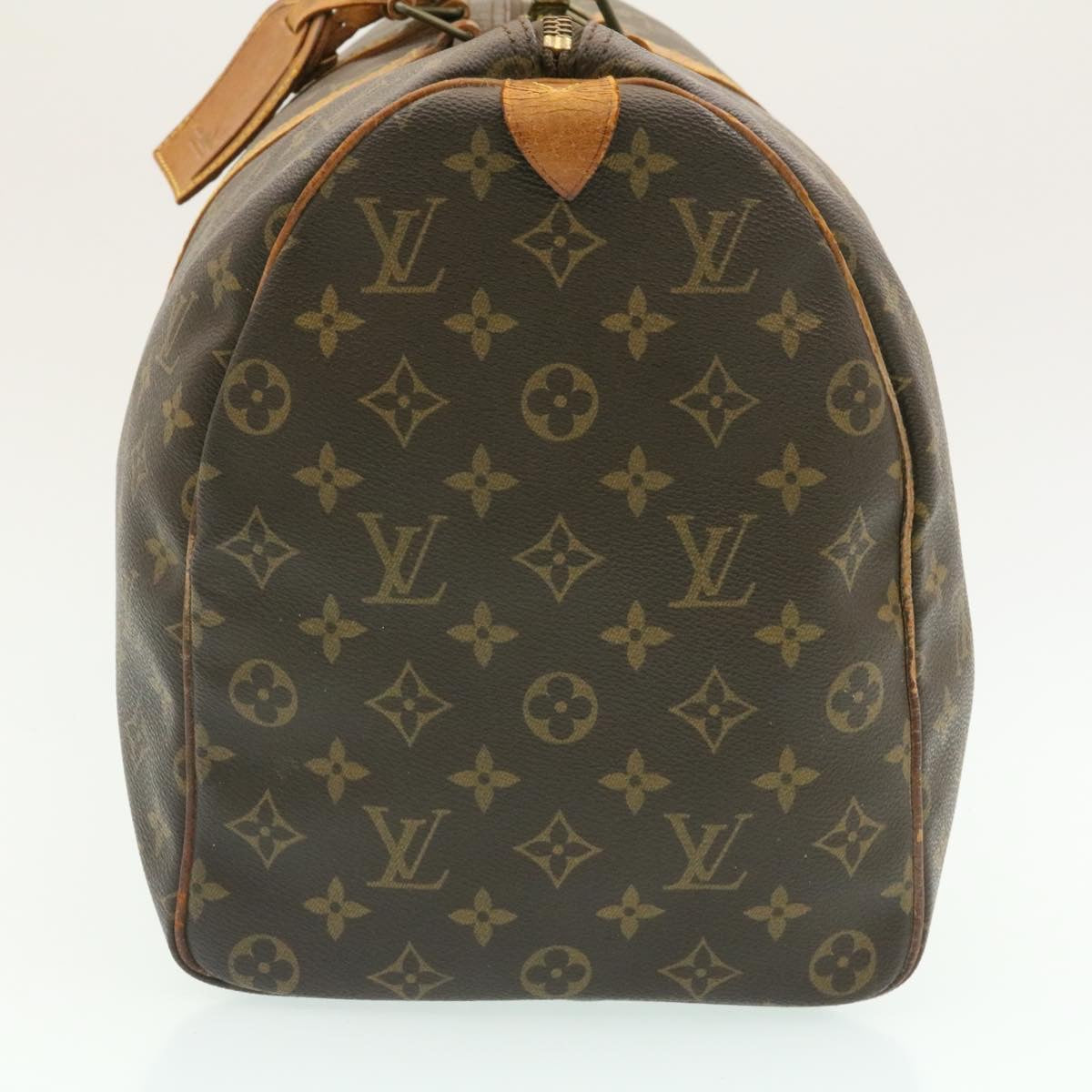 LOUIS VUITTON Monogram Keepall 45 Boston Bag M41428 LV Auth hs232