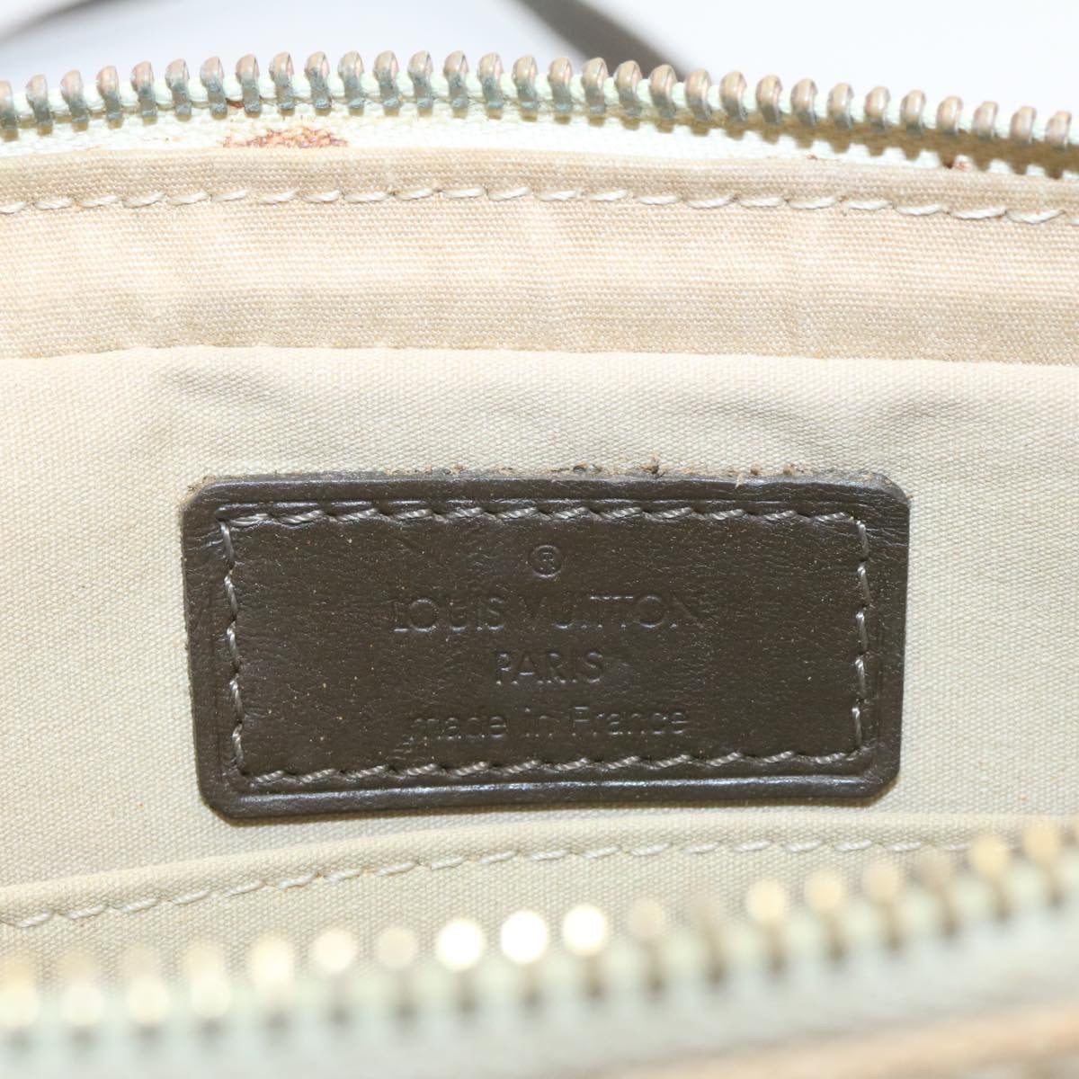 LOUIS VUITTON Monogram Mini Juliet MM Shoulder Bag Khaki M92218 LV Auth hs302