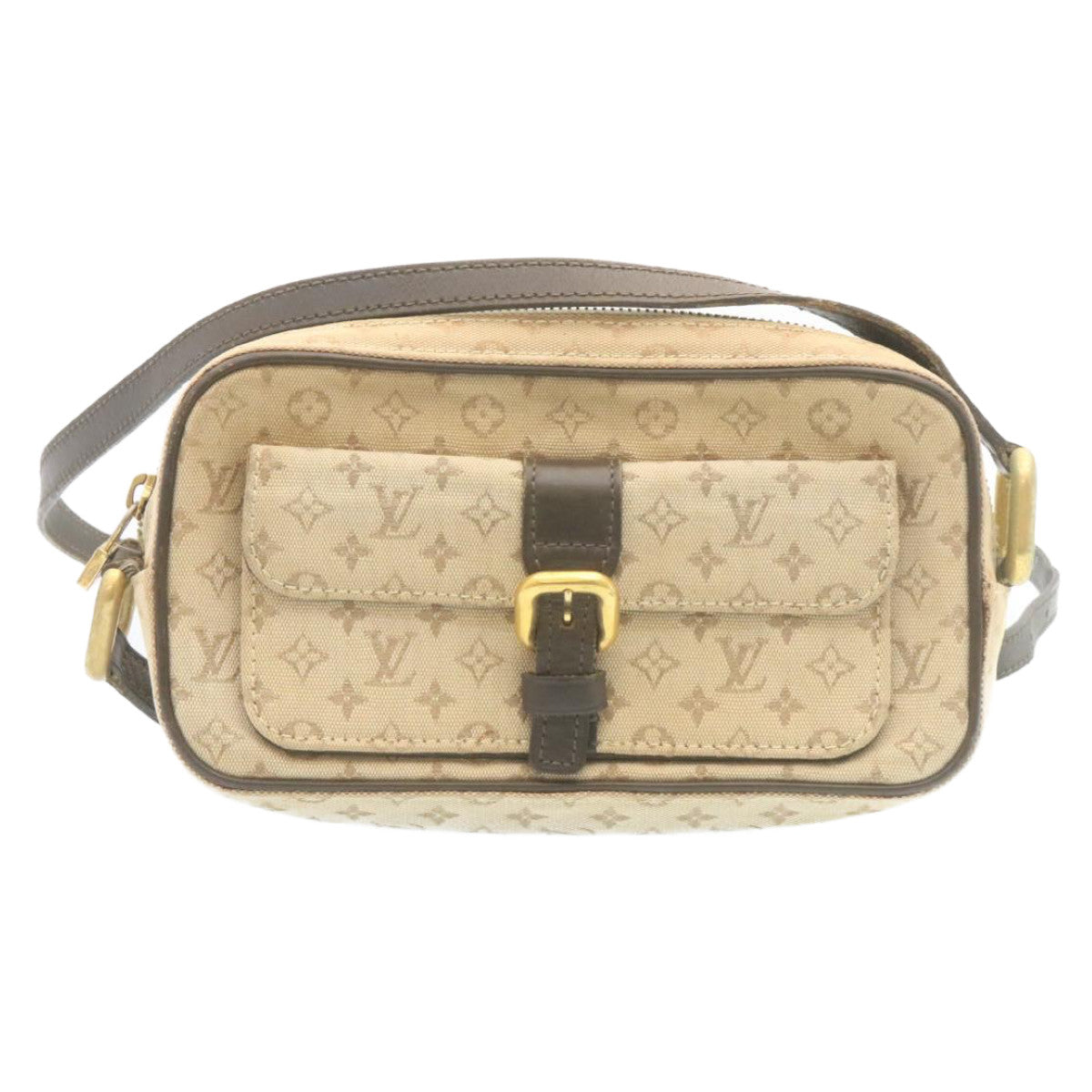 LOUIS VUITTON Monogram Mini Juliet MM Shoulder Bag Khaki M92218 LV Auth hs302