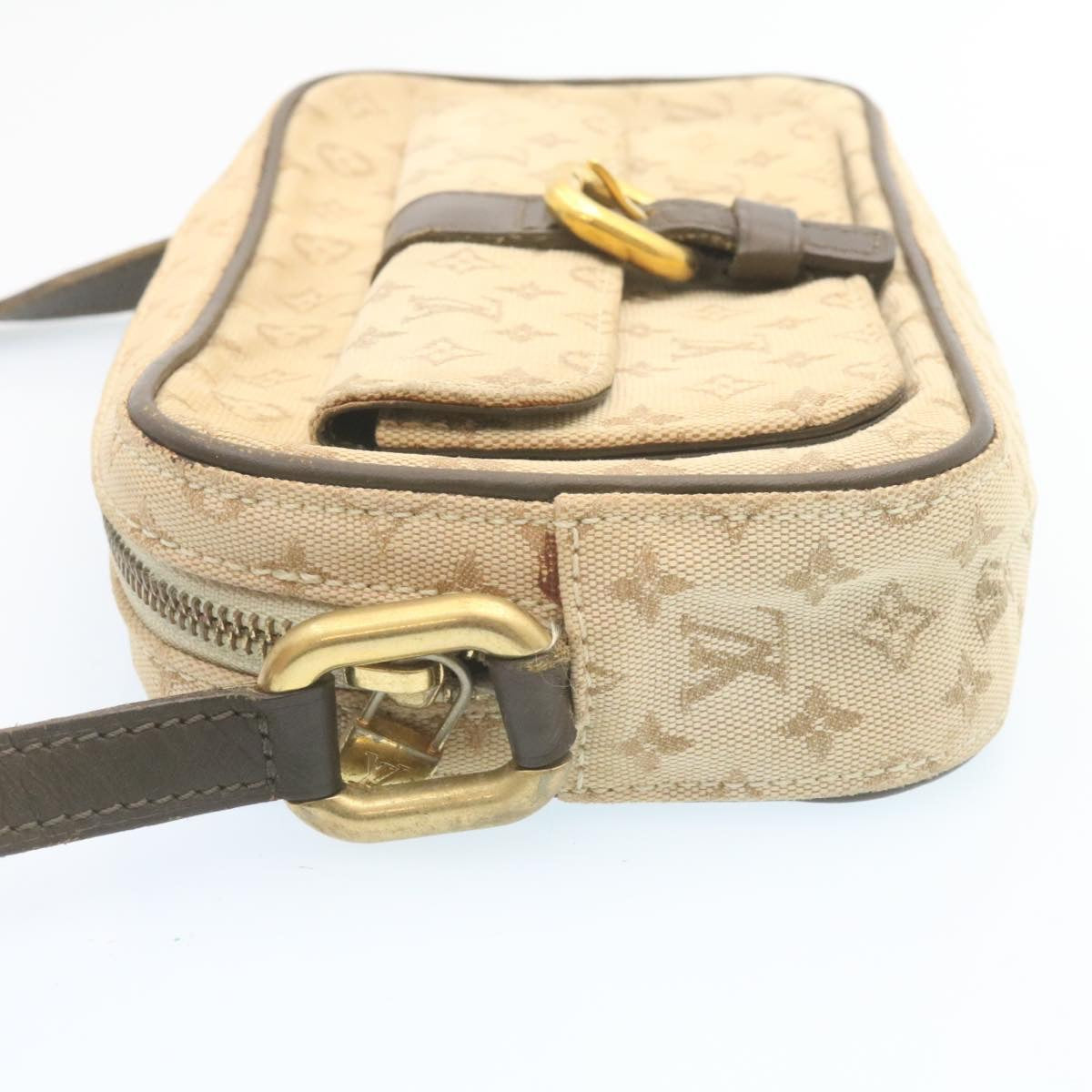 LOUIS VUITTON Monogram Mini Juliet MM Shoulder Bag Khaki M92218 LV Auth hs302