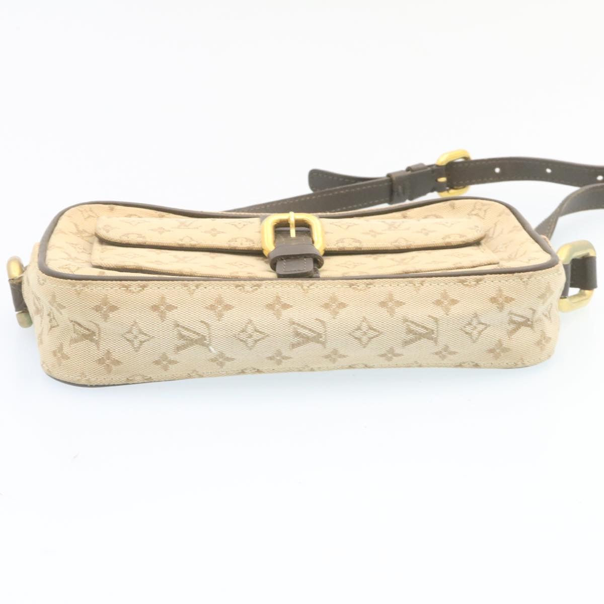 LOUIS VUITTON Monogram Mini Juliet MM Shoulder Bag Khaki M92218 LV Auth hs302