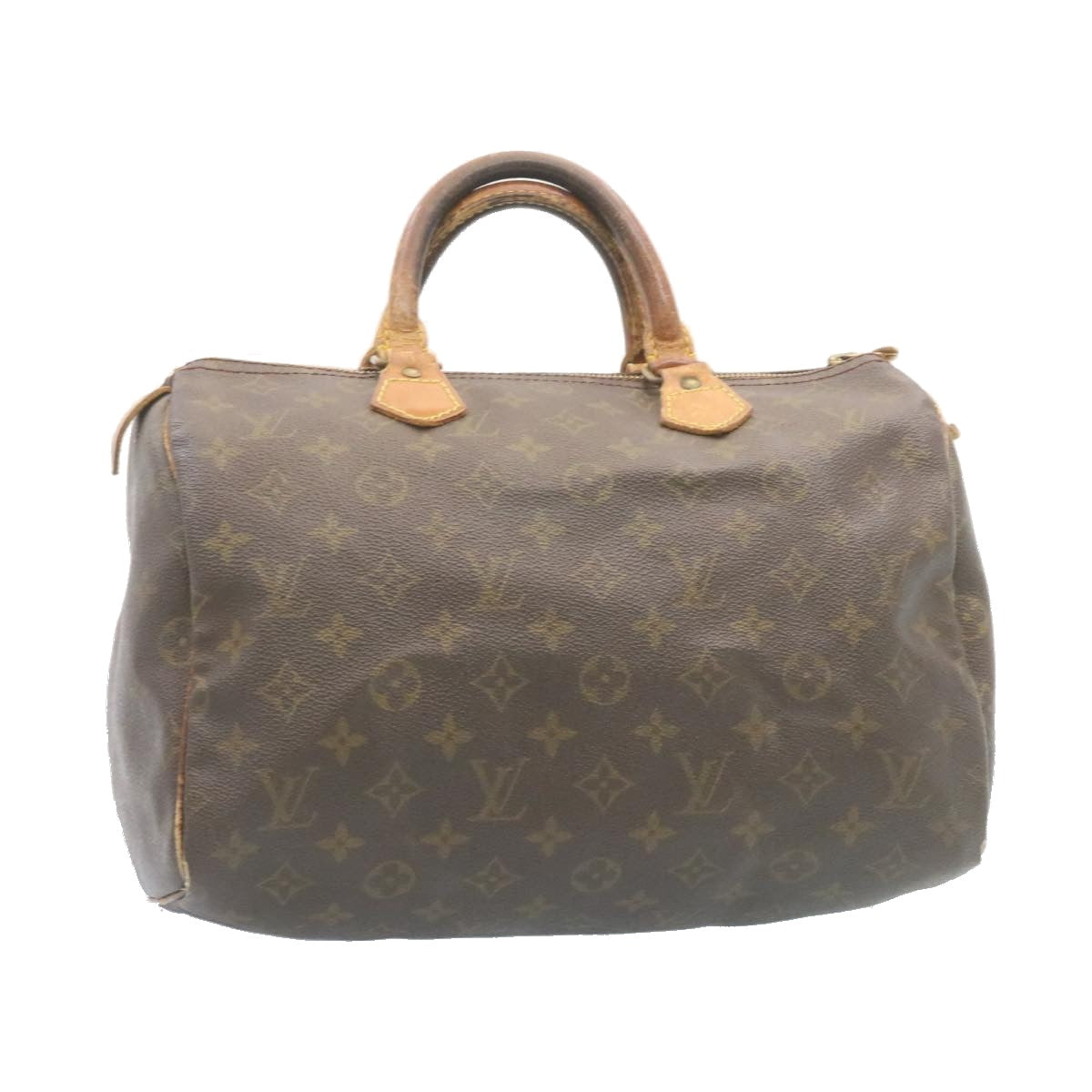 LOUIS VUITTON Monogram Speedy 30 Hand Bag M41526 LV Auth  hs363