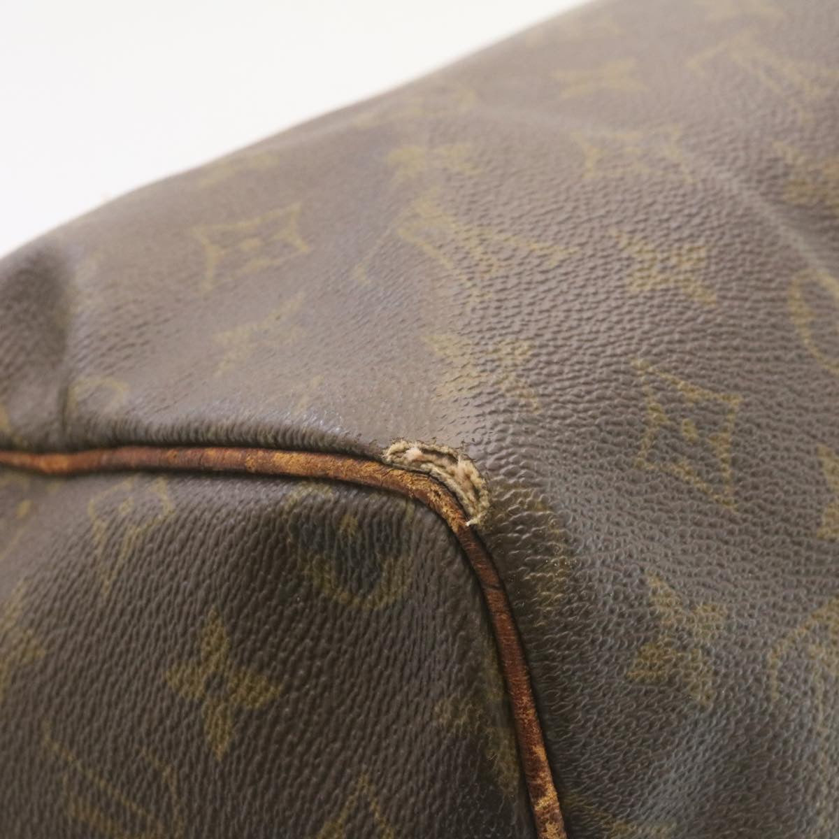 LOUIS VUITTON Monogram Speedy 30 Hand Bag M41526 LV Auth  hs363