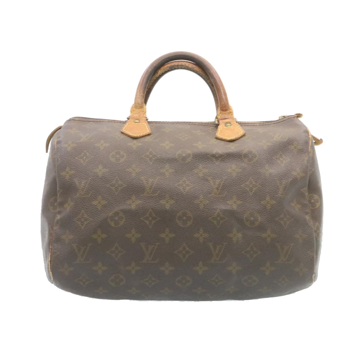 LOUIS VUITTON Monogram Speedy 30 Hand Bag M41526 LV Auth  hs363