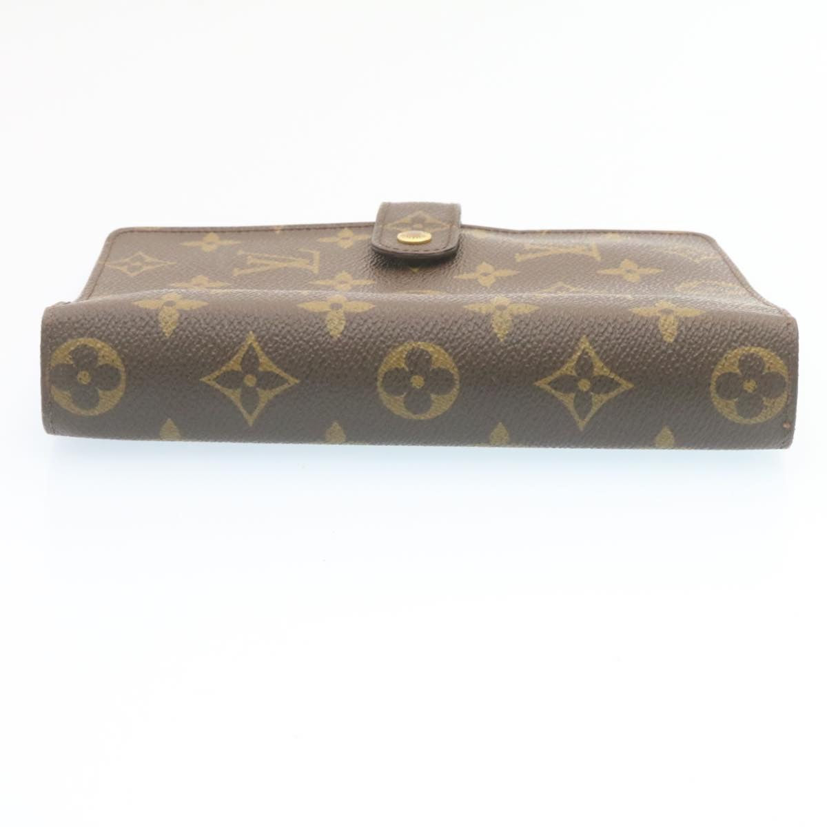 LOUIS VUITTON Monogram Agenda MM Day Planner Cover R20105 LV Auth hs384