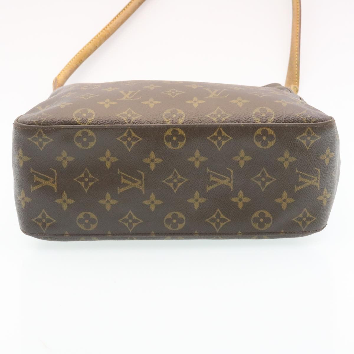 LOUIS VUITTON Monogram Looping GM Shoulder Bag M51145 LV Auth hs479