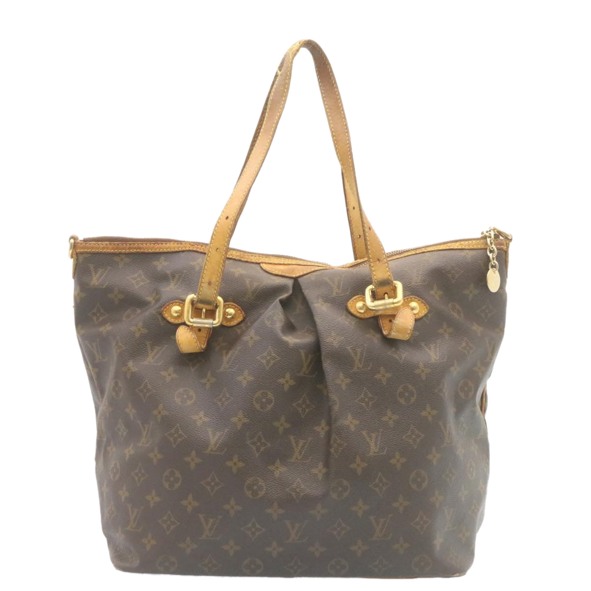 LOUIS VUITTON Monogram Palermo PM Tote Bag M40145 LV Auth hs506 - 0