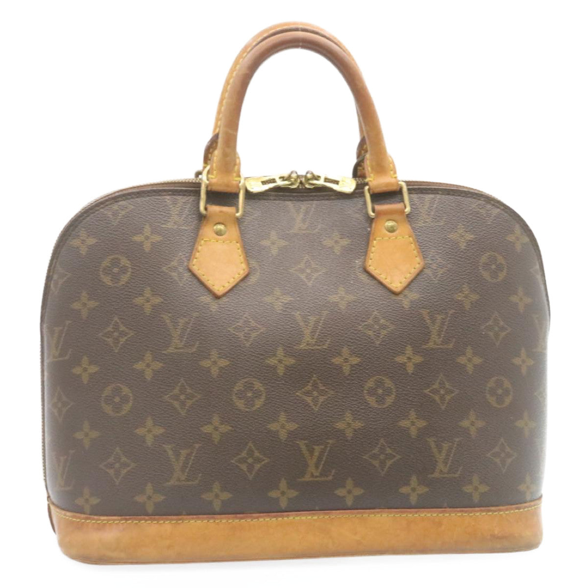 LOUIS VUITTON Monogram Alma Hand Bag M51130 LV Auth hs511