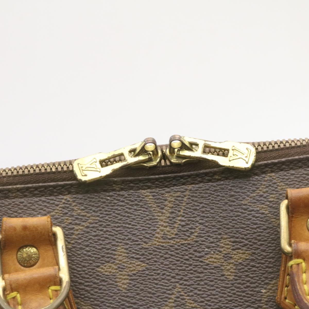 LOUIS VUITTON Monogram Alma Hand Bag M51130 LV Auth hs511