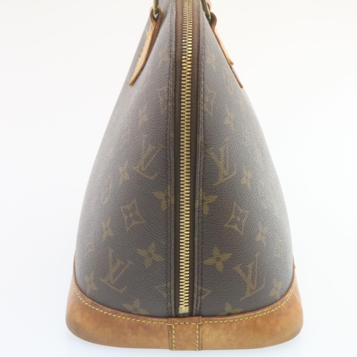 LOUIS VUITTON Monogram Alma Hand Bag M51130 LV Auth hs511