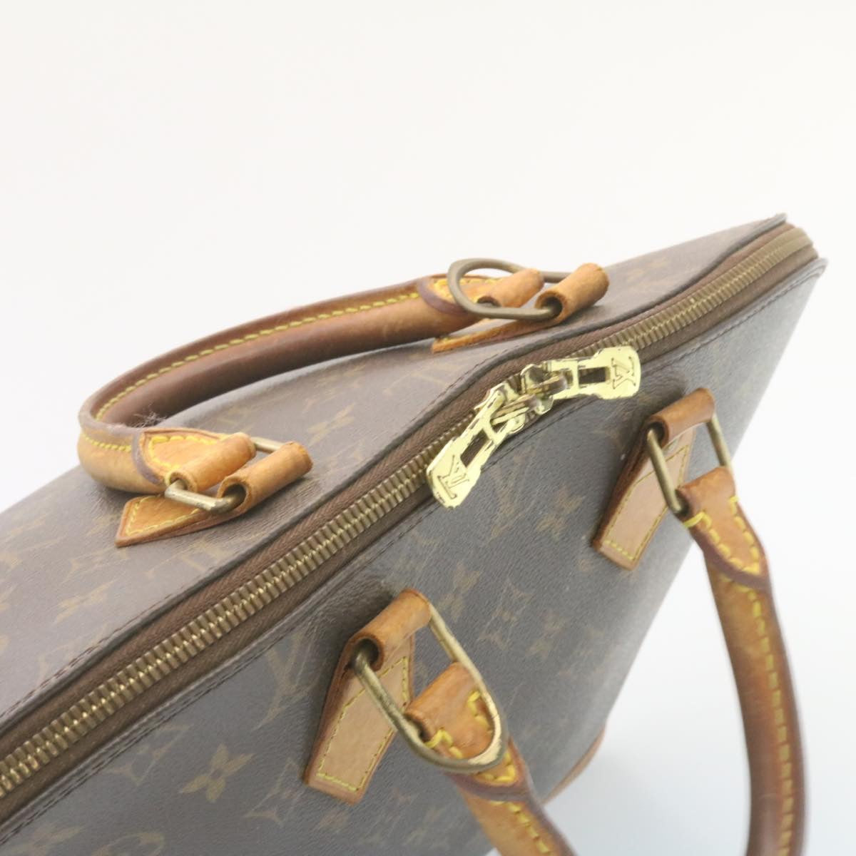 LOUIS VUITTON Monogram Alma Hand Bag M51130 LV Auth hs511