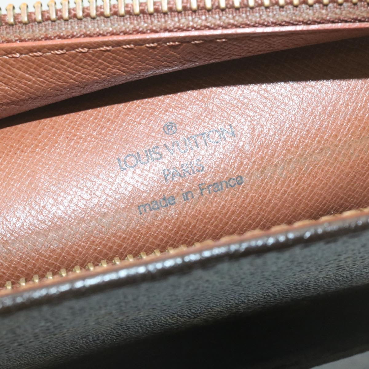 LOUIS VUITTON Monogram Pochette Homme Clutch Bag M51795 LV Auth hs518