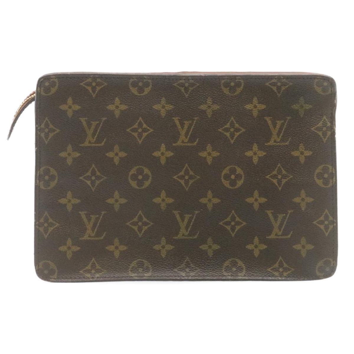 LOUIS VUITTON Monogram Pochette Homme Clutch Bag M51795 LV Auth hs519 - 0